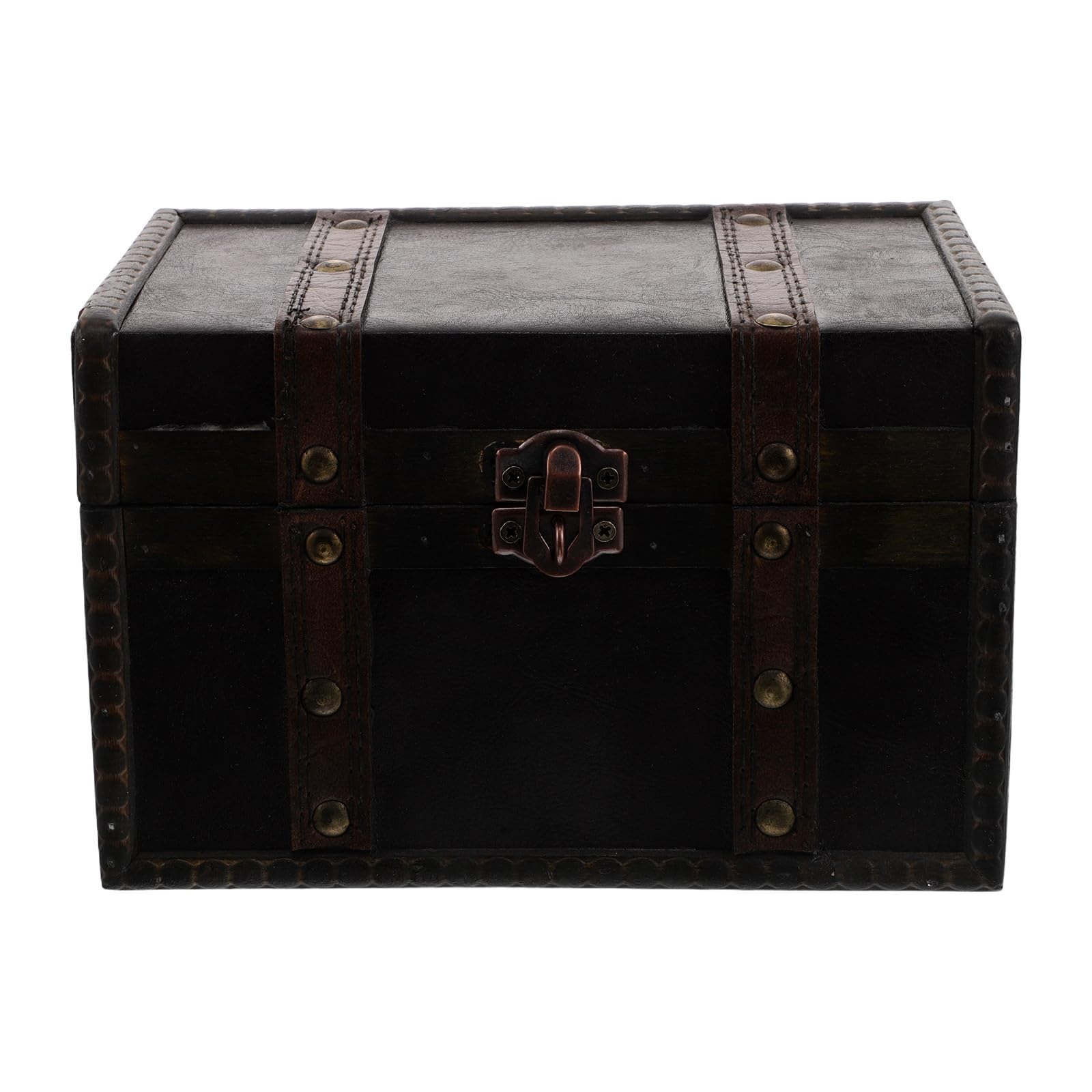 Rangement pour bracelets et bijoux sous forme de boîte ancienne, cadeau vintage idéal en bois