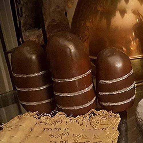 Miniatura 6 de HEITIGN Piedras brillantes que brillan en la oscuridad Indiana Jones y el templo de la condena brillantes piedras de Sankara, réplica de resina,