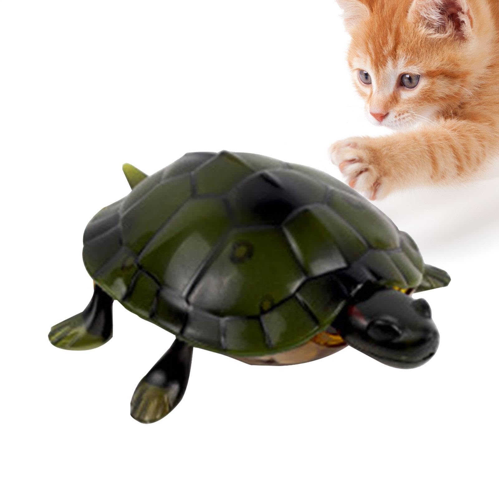 Giocattolo Tartaruga Telecomandato - Figurine Di Animali Giocattolo Tartaruga Telecomandato, Giocattoli Ţartaruga, Dimensioni Compatte 11,5 X 9 Cm, Funzione Di Rotazione A 360 Gradi, Costruzione In Ma