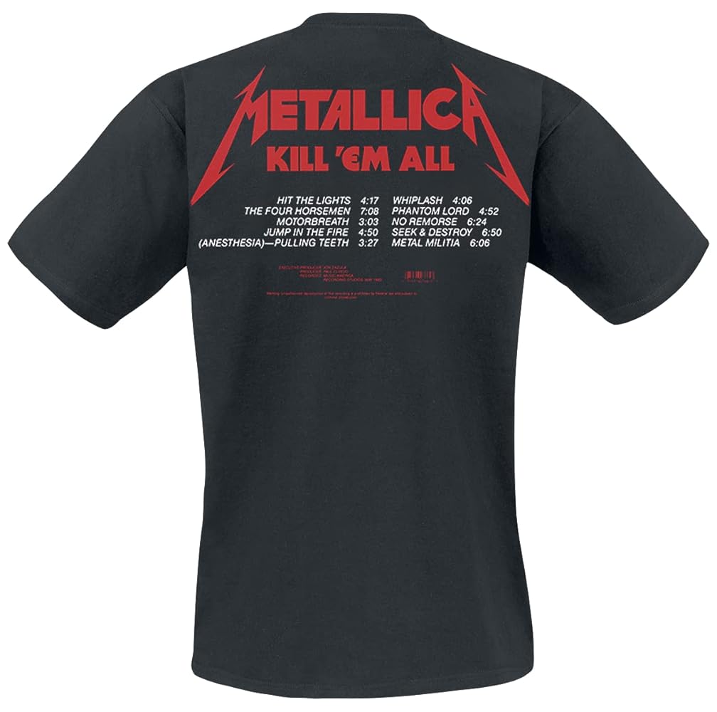 LLICA KILL 'EM ALL Giantタグ Tシャツ L Rare Vintage 90s Metallica Kill ' Em All t shirt Size L | eBay