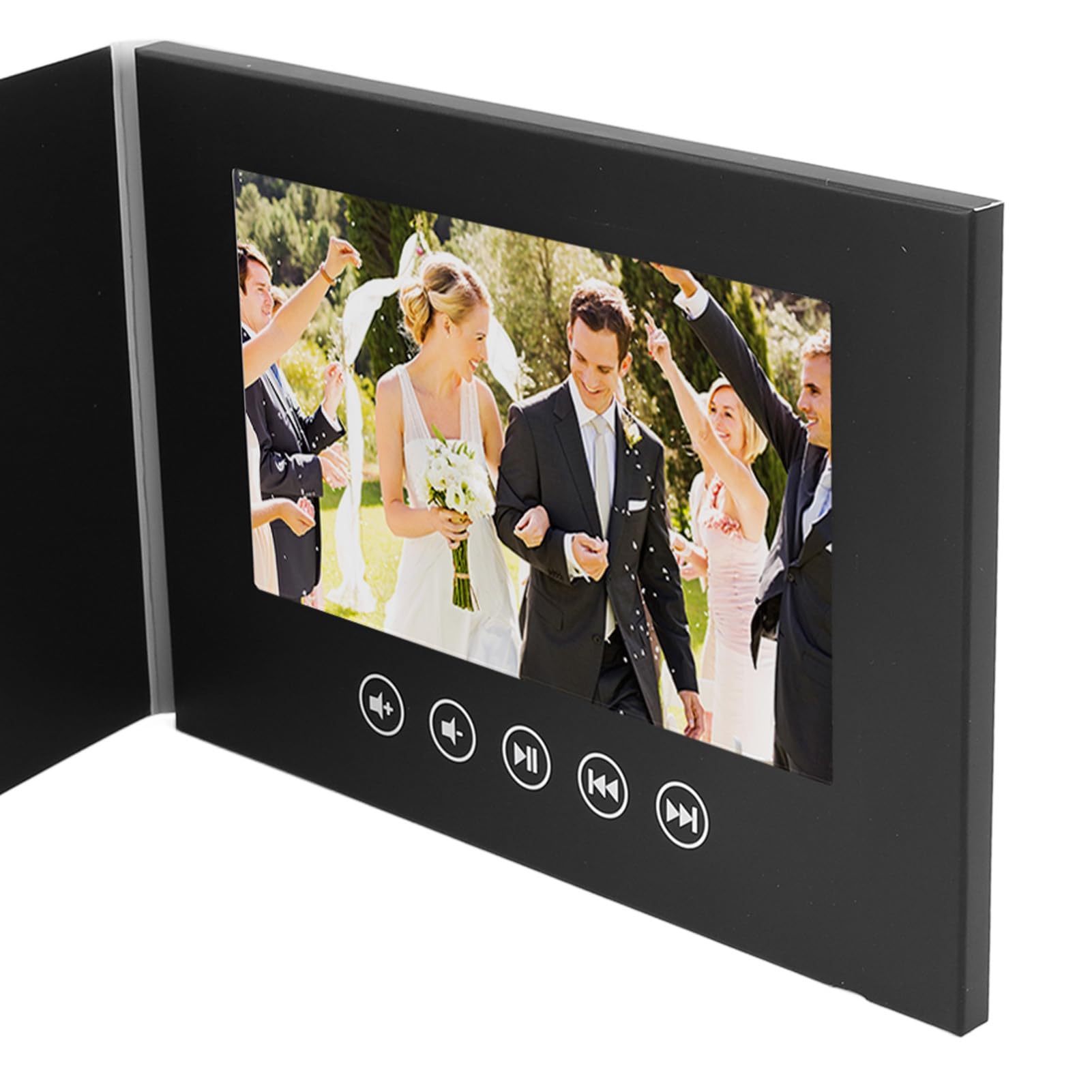 Tarjeta de Video DIY con Pegatinas para Bodas (5inch)