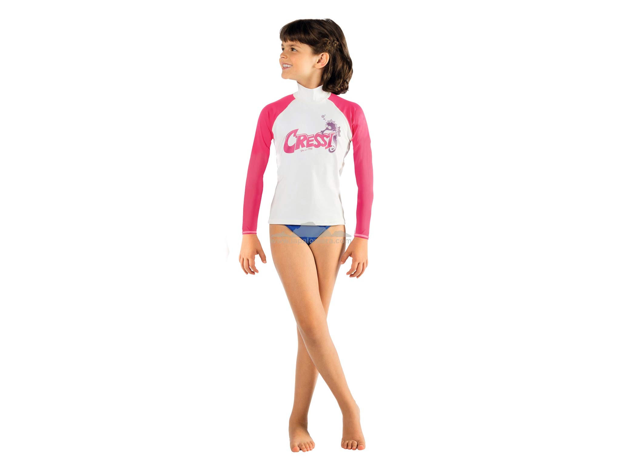 Cressi Rash Guard Junior Maglia Protettiva UV UPF 50+ Bambina