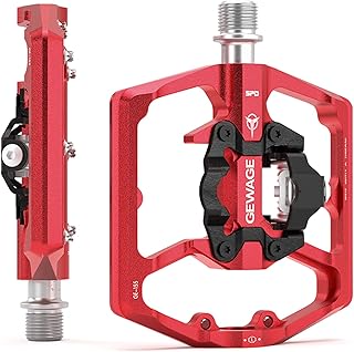 HUIOP Pedal de bicicleta antiderrapante MTB pedais de bicicleta liga de alumínio plataforma plana aplicável à prova d'água acessórios de ciclismo,Pedais de bicicleta MTB antiderrapantes