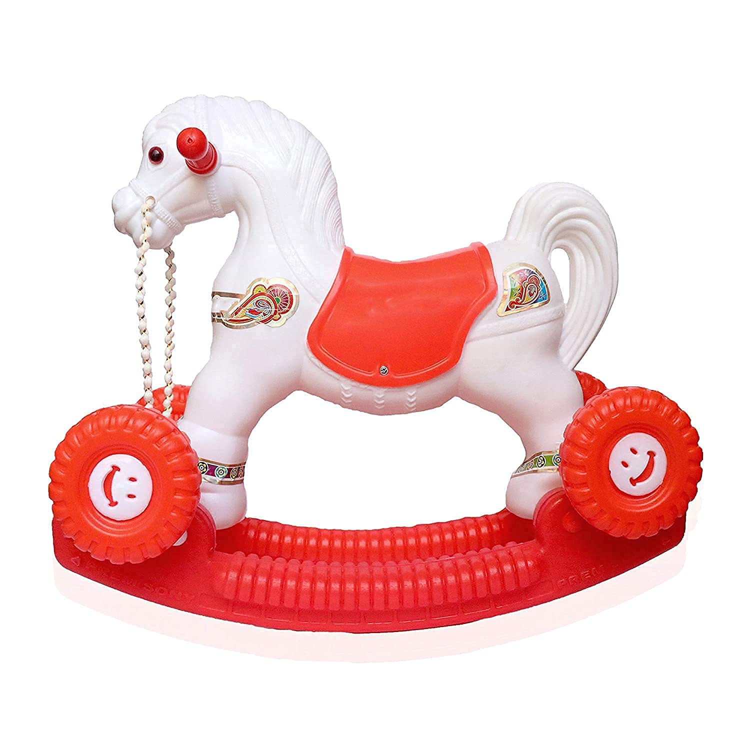 12FOR COLLECTION 2 in 1 Baby Horse Rider and Rocker Toy for Kids with Swing Age 1-5 Years Red (B09NDN8MNX) Amazon Price History, Amazon Price Tracker
