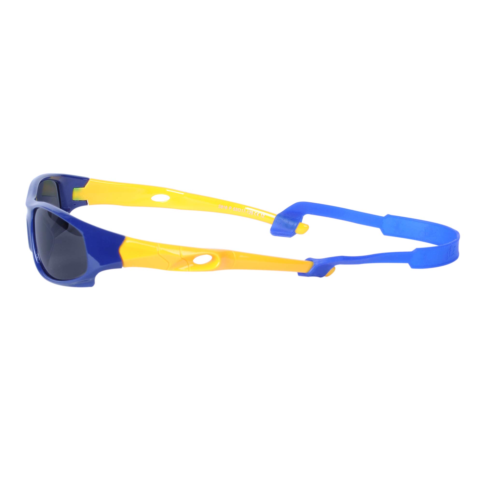 Gafas de sol infantil polarizadas para niños y niñas 3-12 años con cordón y funda
