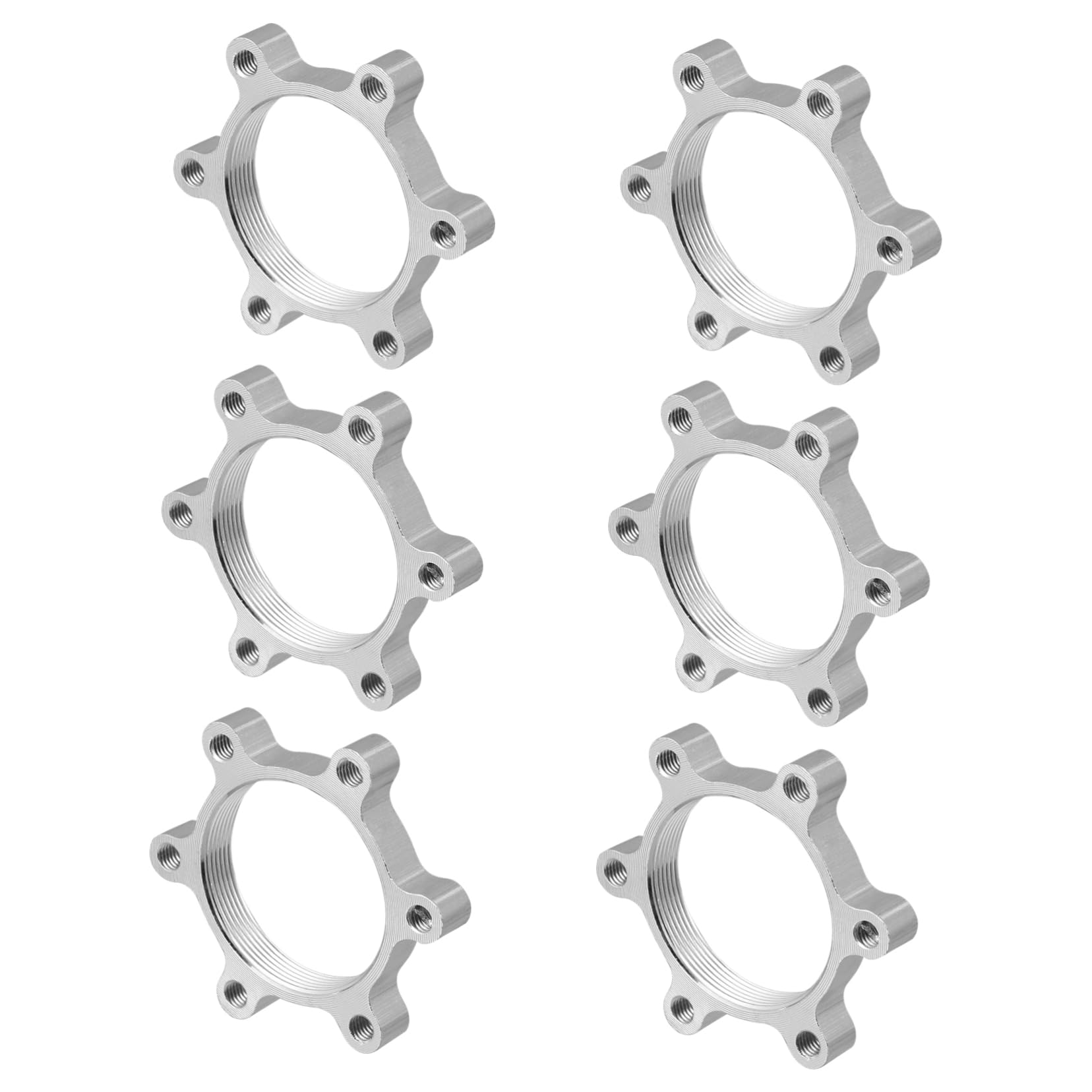 Balacoo Bike Disc Brake Rotor Steel Adapter Kit 6 Bolt Rotor Disc Adapter for Bike