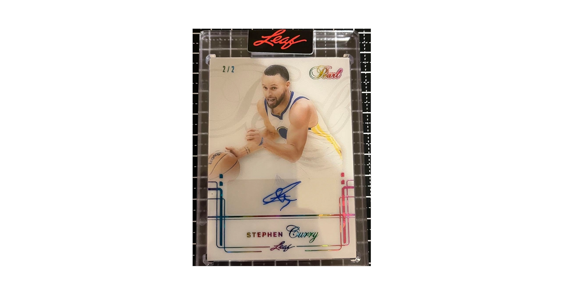 Leaf ステフィン カリー Curry 10枚限定 直筆サインカード Auto 2022 Leaf Curry ステフィン カリー 直筆サインカード Auto
