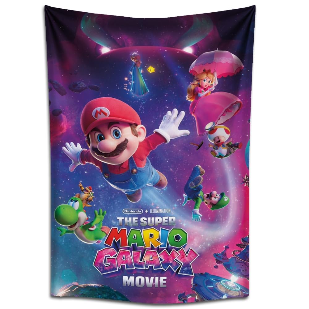COMOR The Super Mario Galaxy Poster For Fans Kids Room Bedroom Wall Decor-Movie Mario Posters Canvas Prints Picture For Teen Boy Girls Gifts — view 10