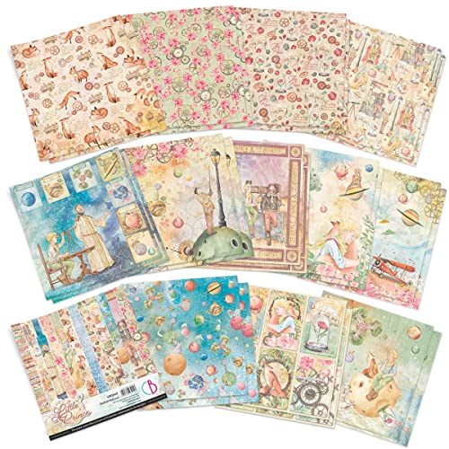 Ciao Bella The Little Prince 6"x6" Creative Paper Pad, 6x6 inches - Image 2