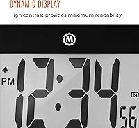 Vista 6 de Marathon cl030064p Reloj de dígitos Digital Frame grande