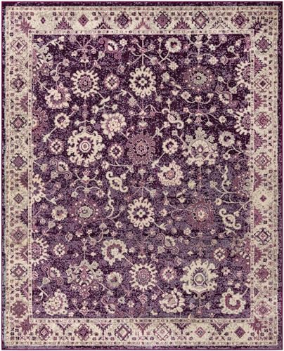 Tapete rectangular Rugs.com 8x10 pies morado miniatura 3