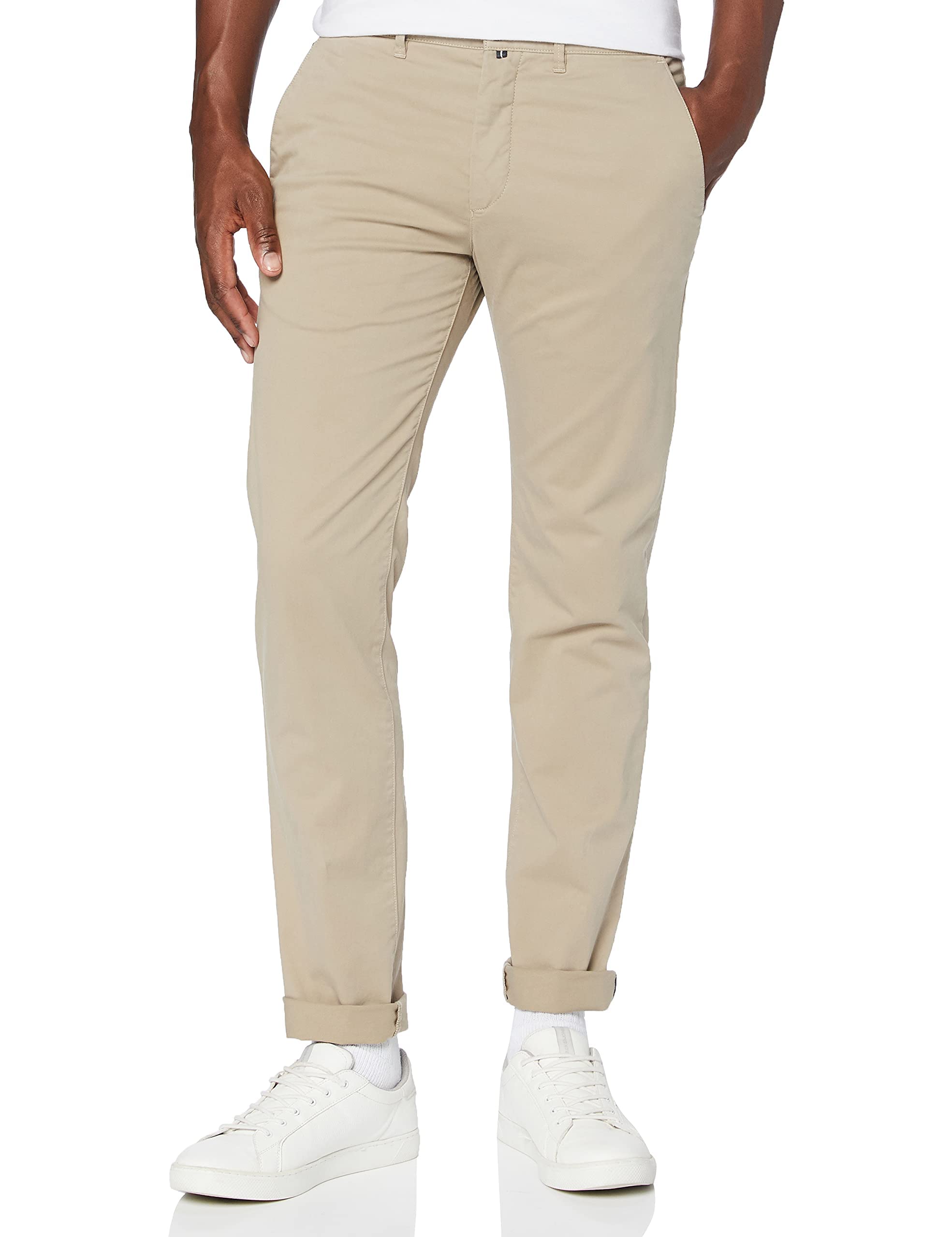 Marc OߴPolo Herren Chinohose mit Stretch-Anteil Slim Fit