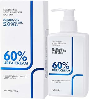 Urea Cream 60% Loción corporal 10.58 onzas, l...