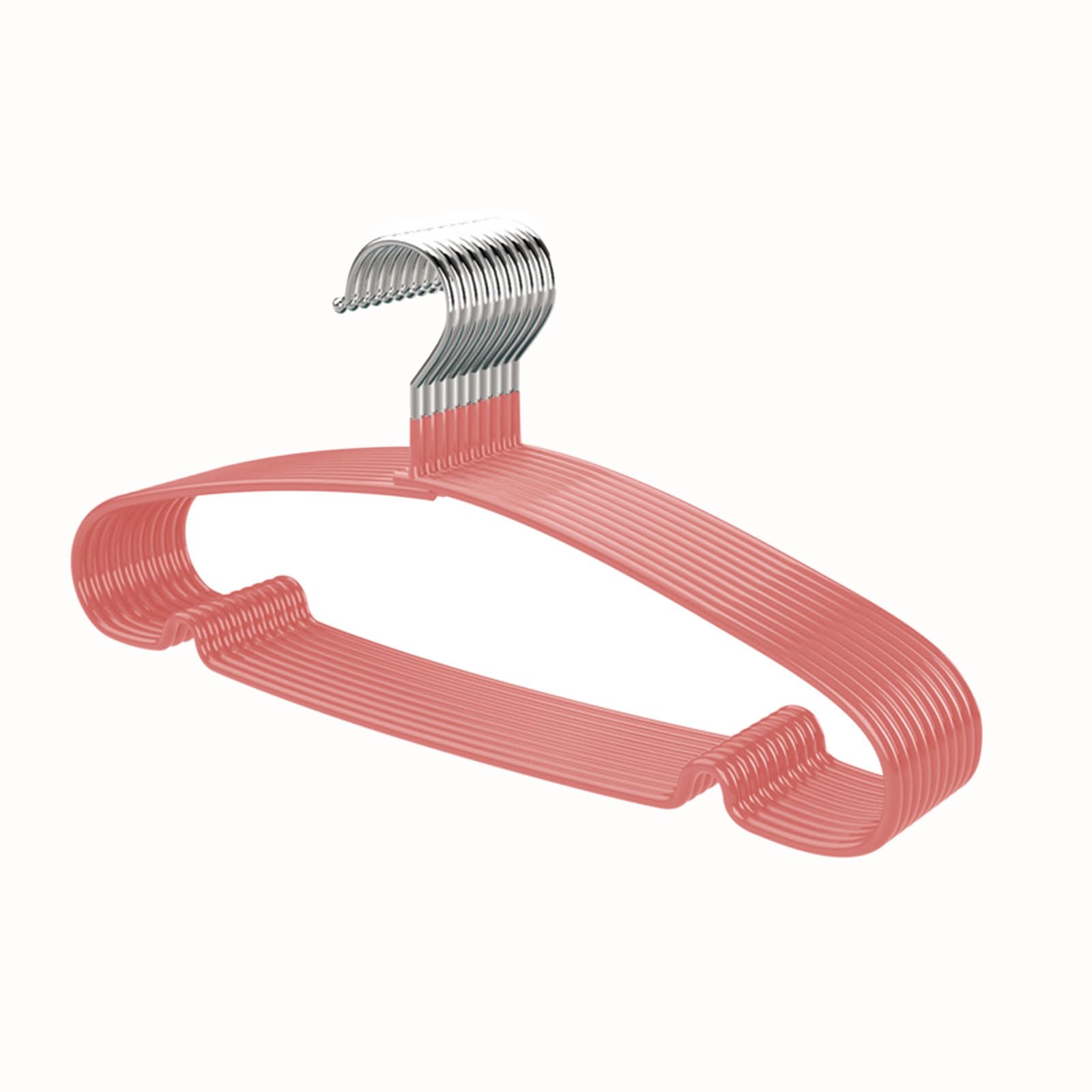 Beimus 10PCS Thick Clothes Hangers Nonslip Hangers for Heavy Coat Sturdy Garment Space Efficient Closet Storage Nonslip Clothes