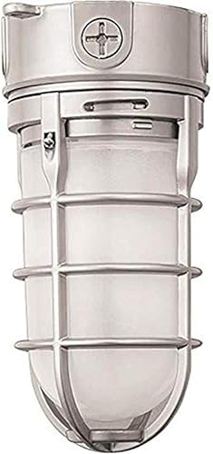 Miniatura 10 de Lithonia Lighting VC150I M12 - Aplique de luz para montaje en techo hermético al vapor incandescente, color gris, VC150I M12, 150watts, 120 volts