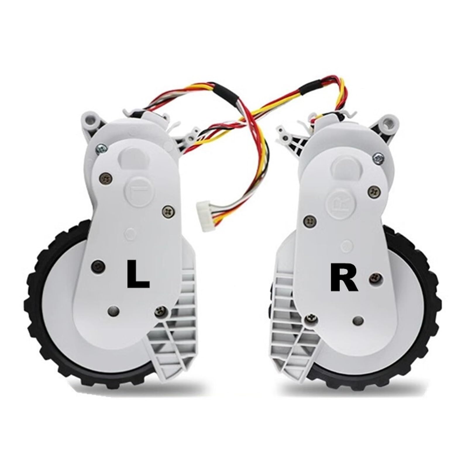 LMRXOFE Robot Vacuum Walking Wheels,Compatible For Xiaomi,Compatible For Mijia,Robot Vacuum Mop 2 Pro 2 Lite MJSTL MJST1S Sweeping Walking Wheels Parts(L and r)