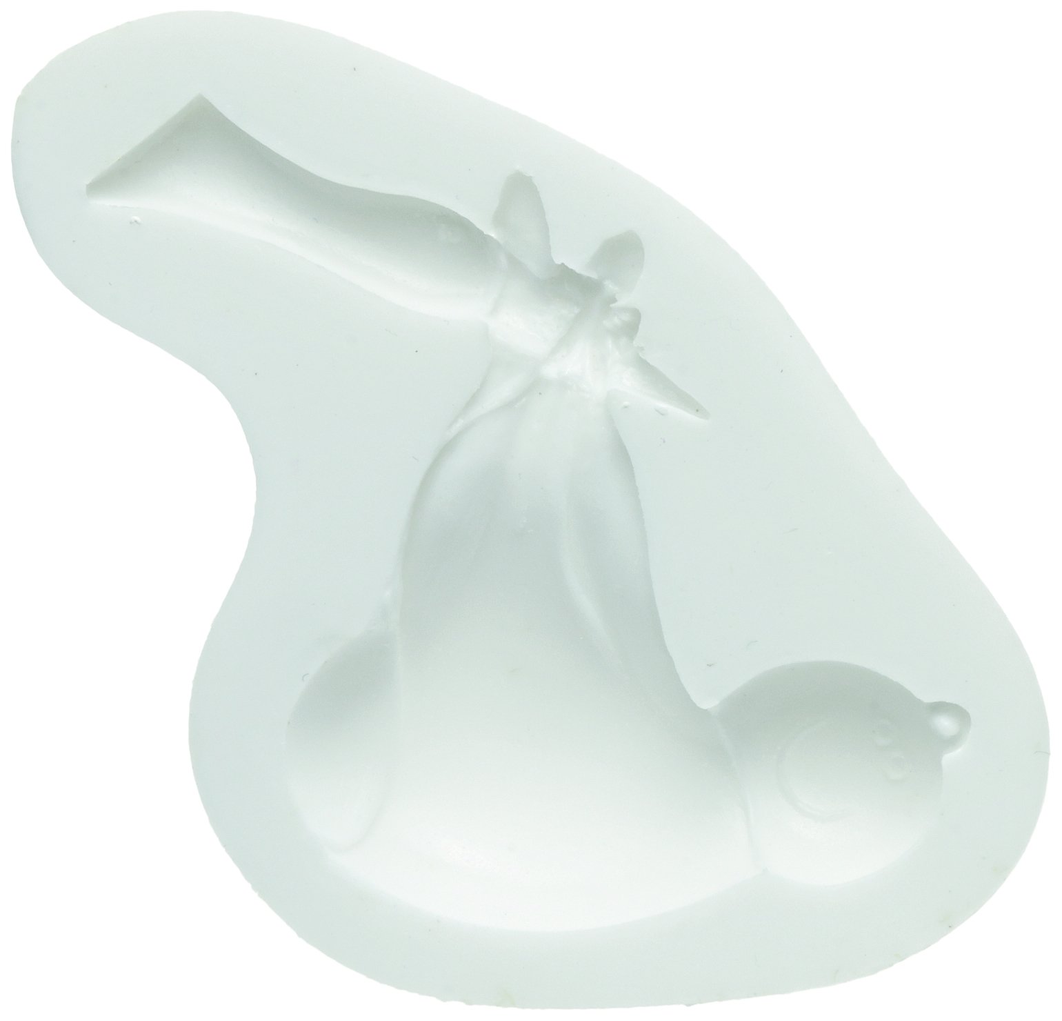 Silikomart Silicone Mould Sugarflex Stork, White