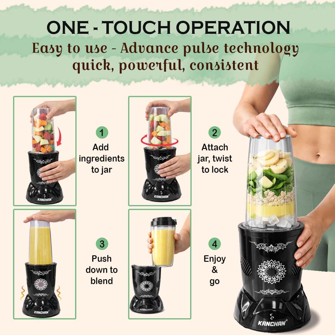 Kanchan Nutri Blender - Juicer, Mixer & Grinder -6 Kanchan Nutri Blender - Juicer, Mixer & Grinder -6