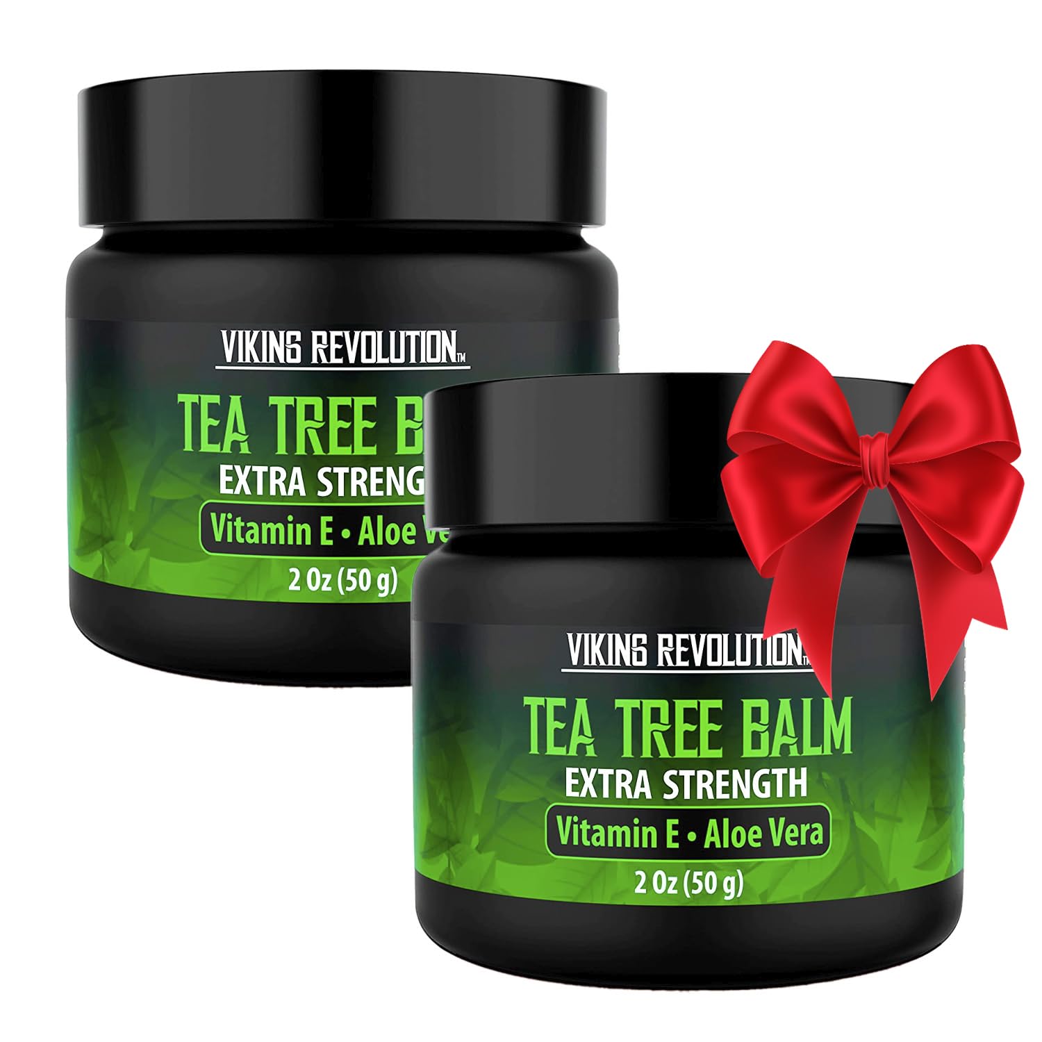 Tea Tree Oil Cream - Super Balm Athletes Foot Cream - for Eczema, Jock Itch, Ringworm, Nail Treatment - Soothing Skin Moisturizer for Itchy, Scaly, Cracked Skin, 2 Ounce (Pack of 2)