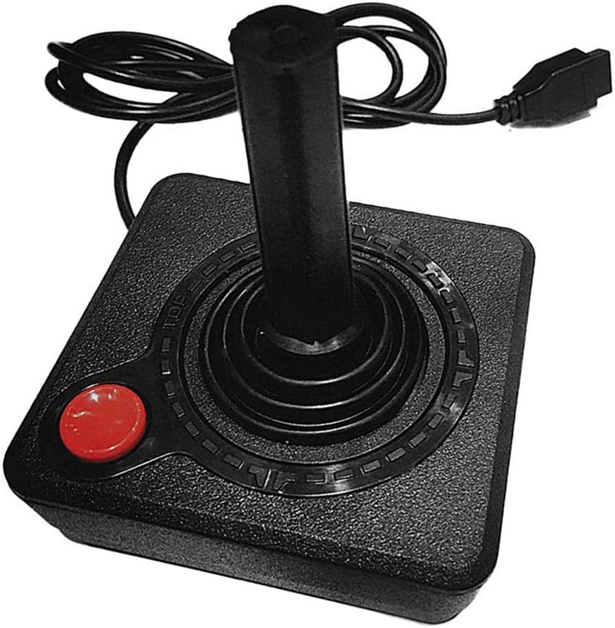 Retro Joystick Controller Console System for Joysticks Replacement Cable Atari 2600 1.5M Free size Black