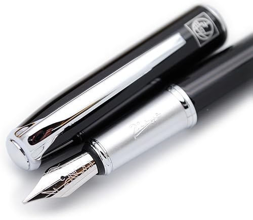 czxwyst Picasso 916 Malage - Pluma estilográfica con punta M (Negro)