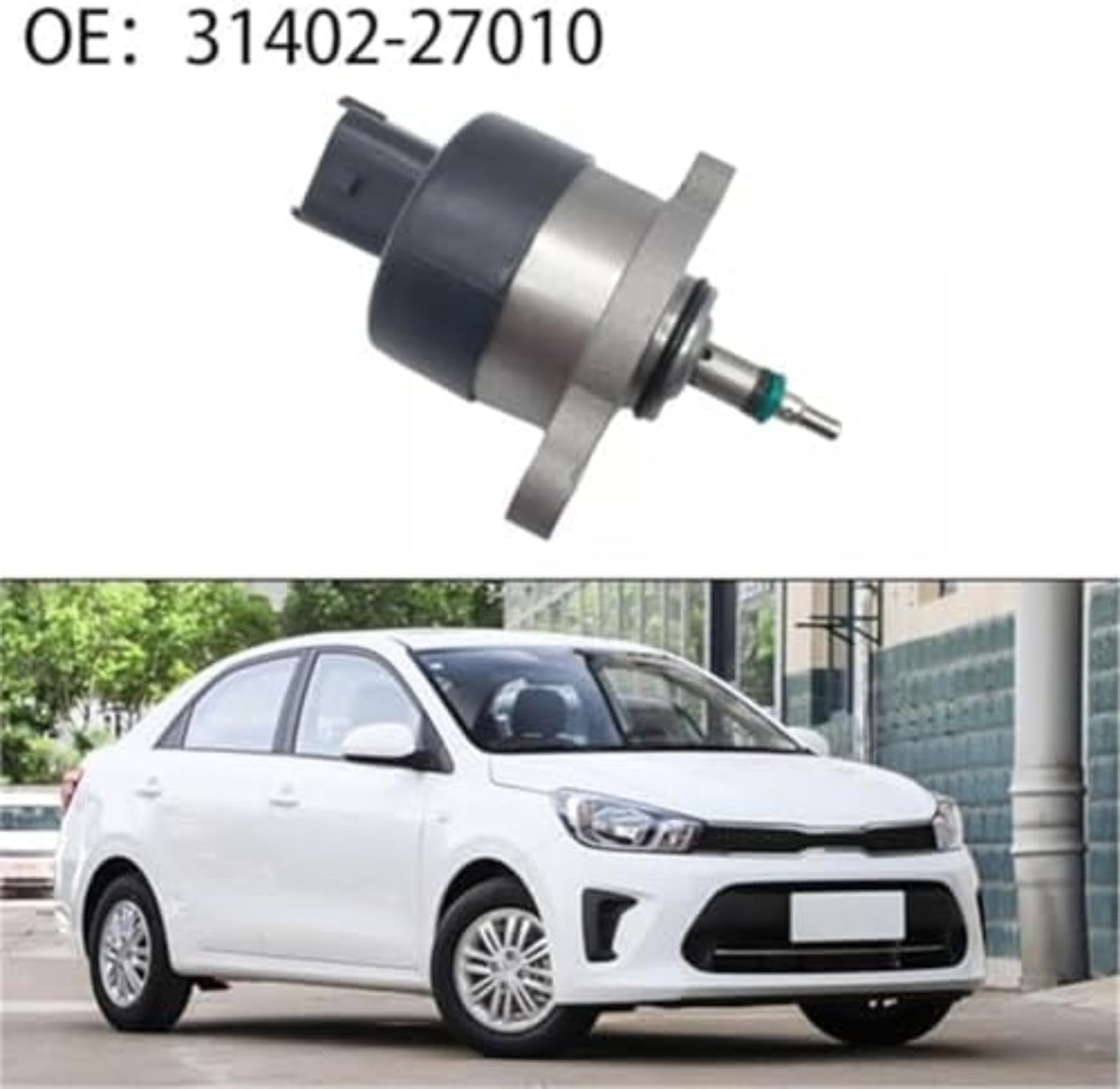 Naprawa regulatora ciśnienia paliwa w samochodzie, z niezawodnym czujnikiem, do modelu Accent – szybki montaż, czarny, z tworzywa ABS i metalu Zawór regulacji ciśnienia paliwa w Zawór