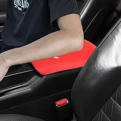 Miniatura 8 de BOYOUS Funda para reposabrazos de consola central, consola de protección completa, accesorios interiores para Mustang 2005-2009, fibra de carbono