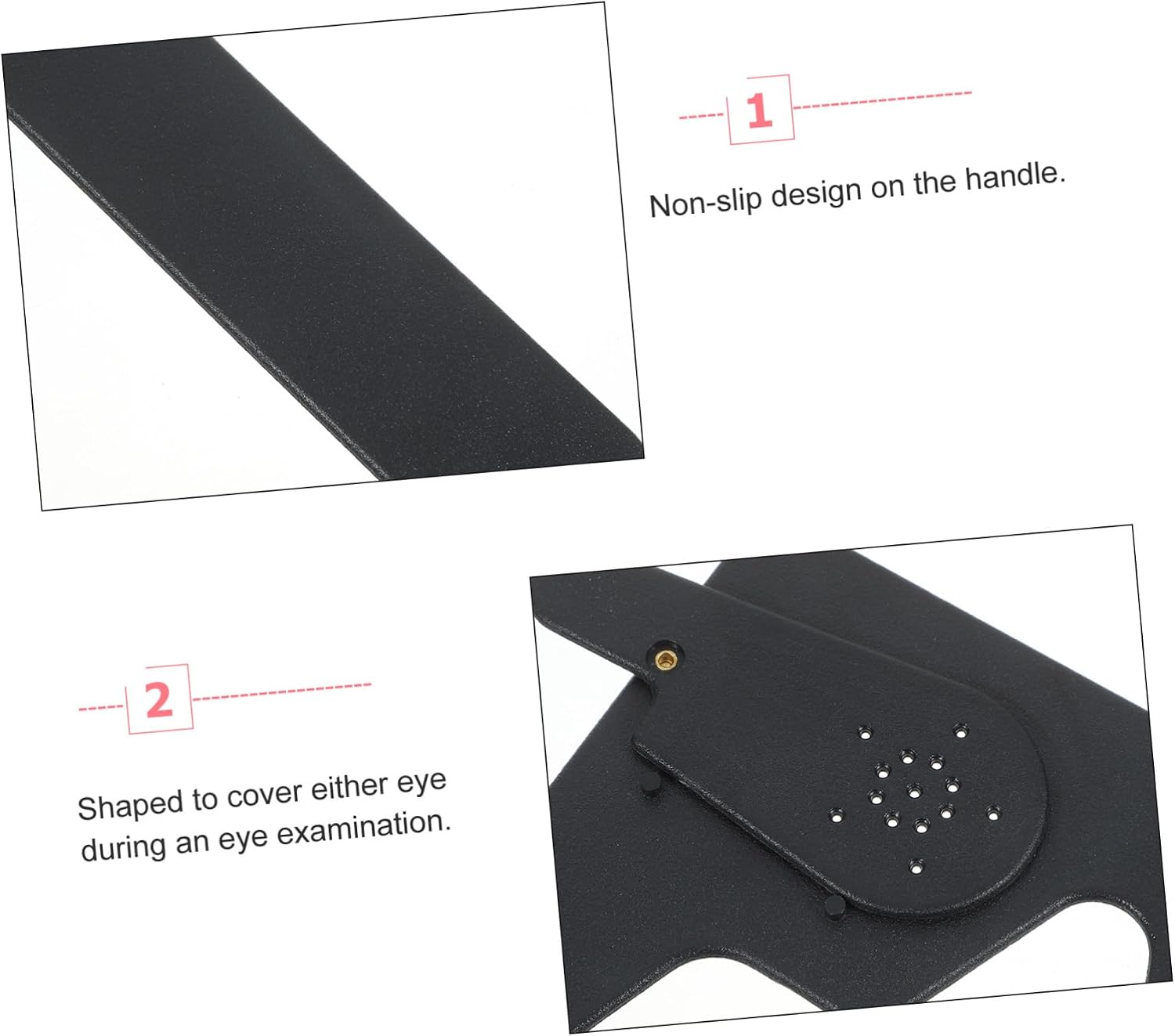 Professional Blindfold Eye Patch Goggles for Sight Test Solid Non-Slip Material