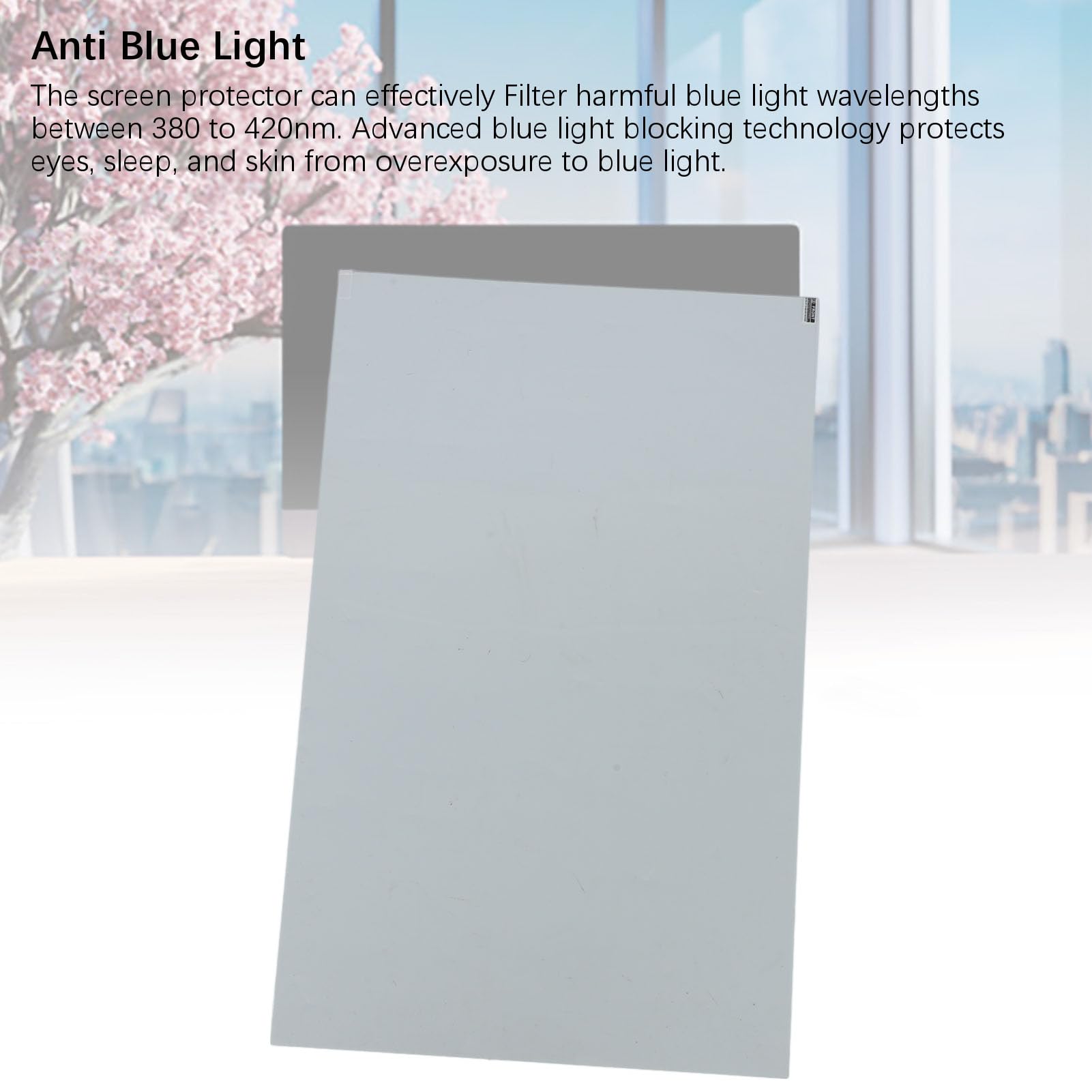 Pannello Filtro Anti-luce Blu da 27 Pollici, Pellicola Anti-, Resistente Ai Raggi UV, per Impiegati