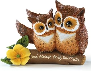 The Bradford Exchange Owl Figurine Always Be by Your Side by Kayomi Harai 3.5"-Inches