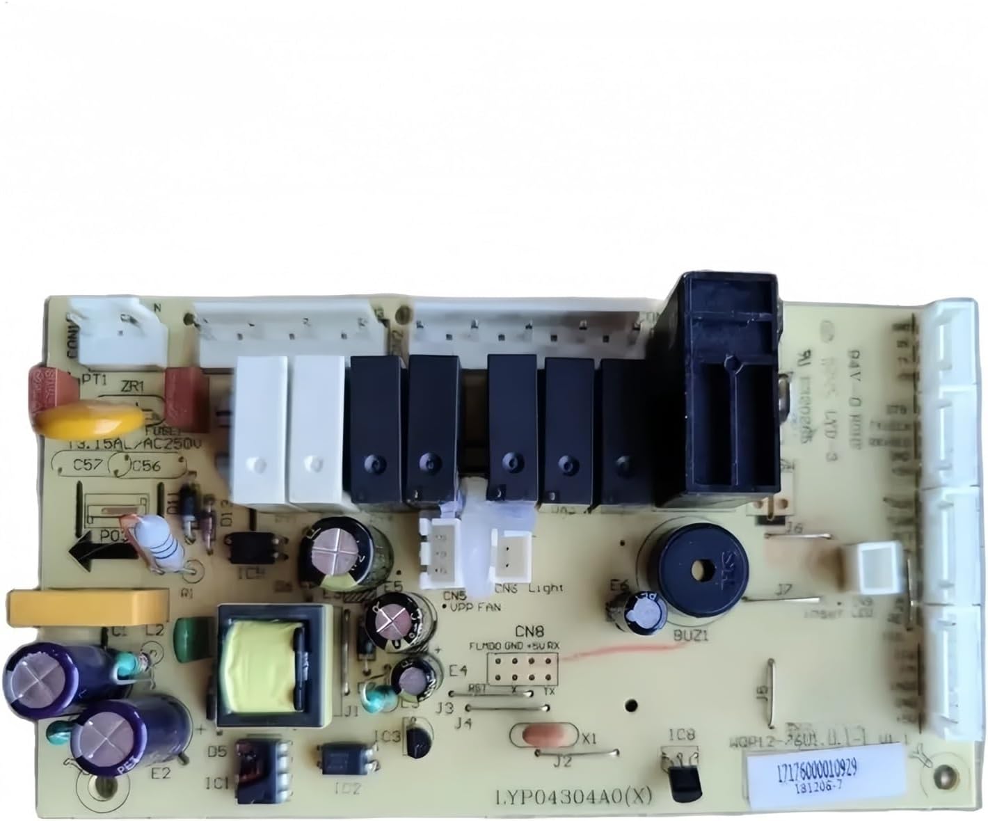 Compatible for Midea Dishwasher Control Panel WQP12-7601.D.1-1 V1.1 LYP04304A0(X), Computer Board 17176000010929