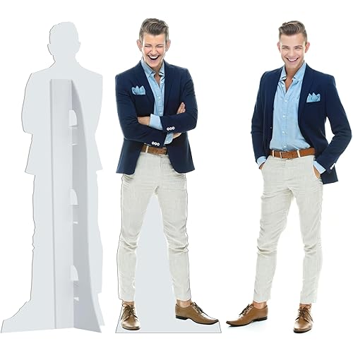 Custom Life Size Cardboard Cutout, Personalized Photo Standup, High Resolution Print, Decor for Weddings, Birthdays, Graduations & Events, 1-8 FT to Choose, Upload Your Photo