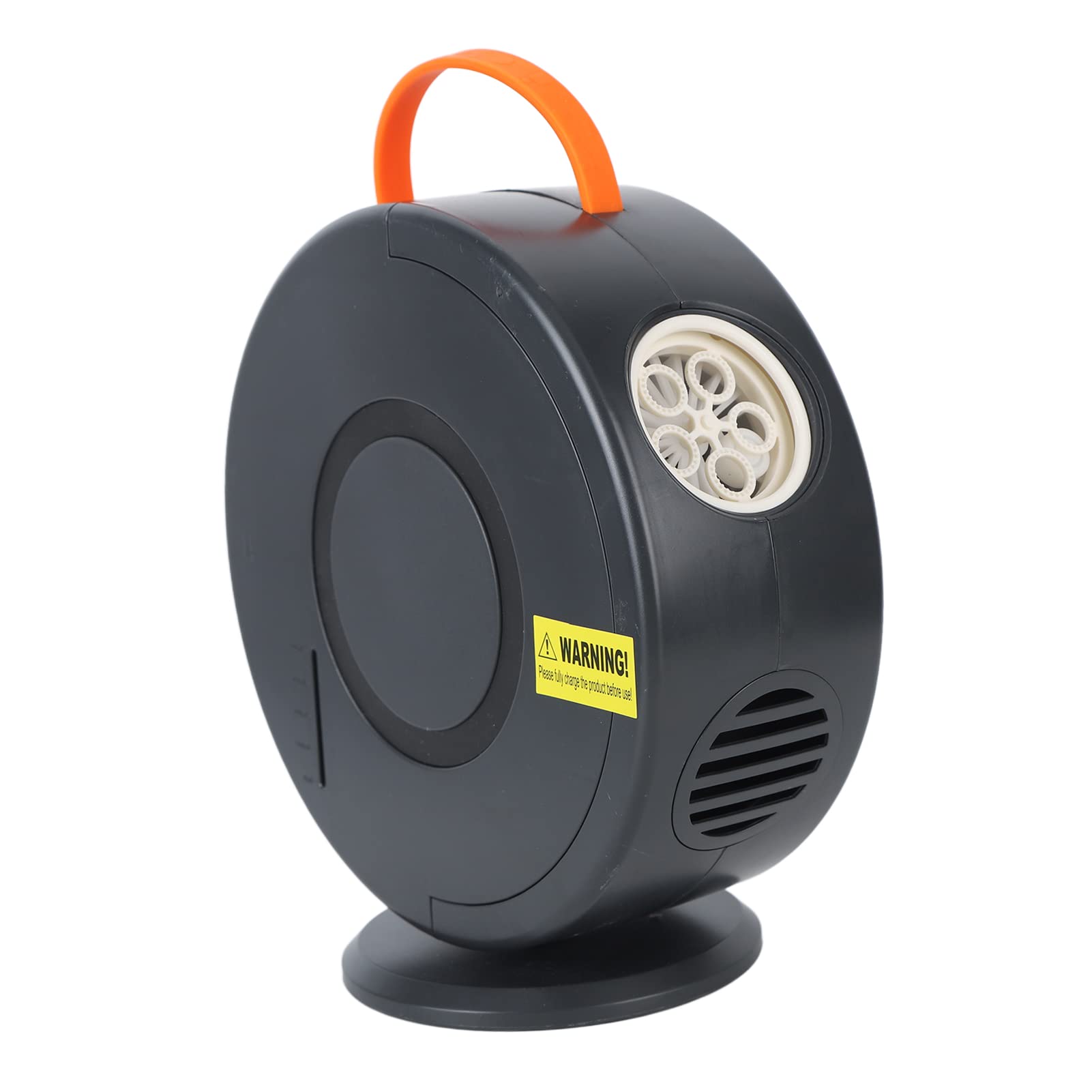 XUMIUZIY Blasengebläse mit Rotation und Wiederaufladbarem USB, Automatische Blasenmaschine für, Kleinkinder, Drinnen und Draußen, Geburtstagsparty-Spielzeug (Black)