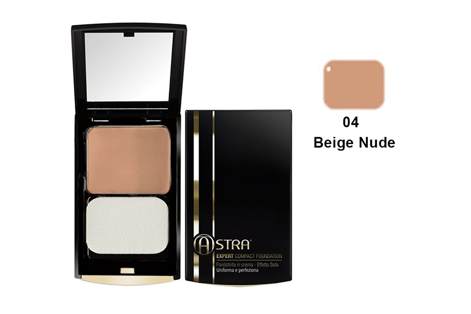 AstraExpert Compact Foundation 04 - Beige Nude