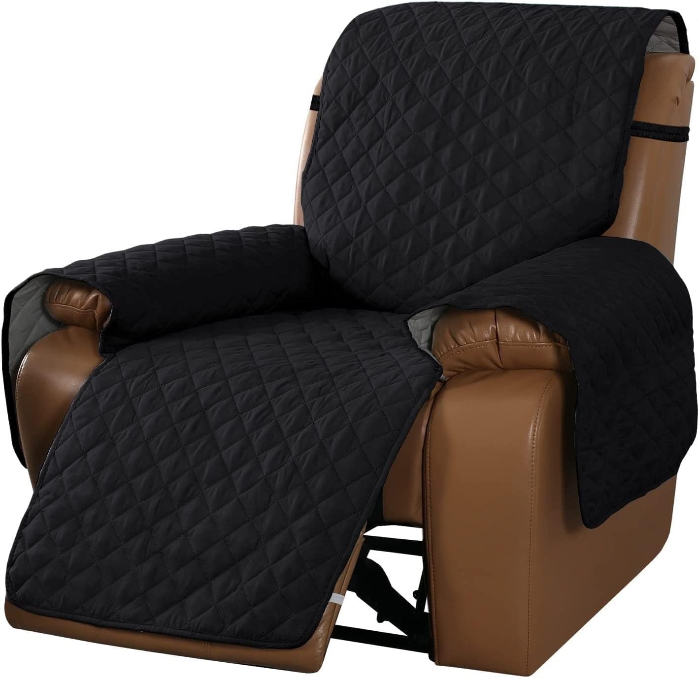 Housse de fauteuil inclinable et housse de canapé extensible 1 place