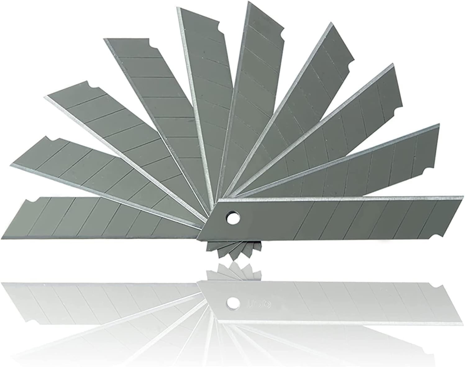 T TOVIA 200-Pack 25MM Utility Knife Blades, Office Knife SK5 Slitting Blades for Retractable Box Cutters and Knives