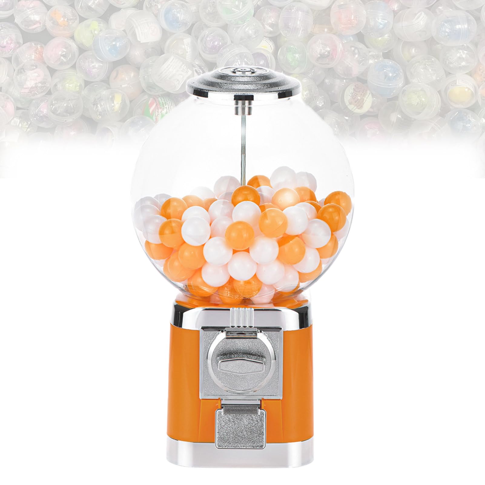 Distributeur automatique de capsules bleu appareil de vente avec clé pour magasin de détail