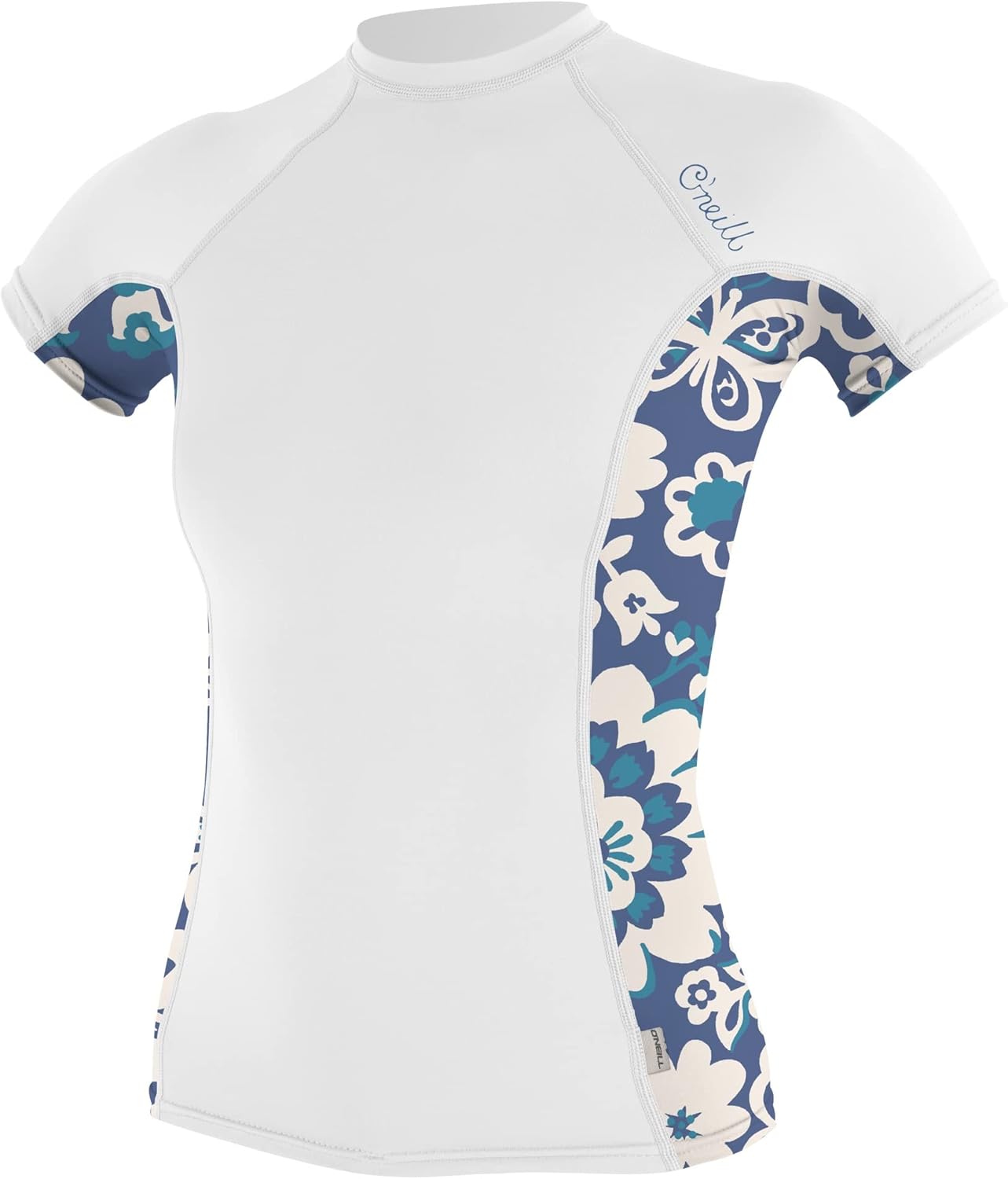 O'NEILL Women's Side Print Short Sleeve Rash Guard