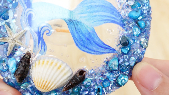 Image of Hortsun Plug in Seashell Night Light Ocean Sea Animal Decorative Night Light Plug in Beach Lamps Vintage Ocean Lamps for Adult for Home Bedroom Living Room Bathroom Wall(Mermaid)