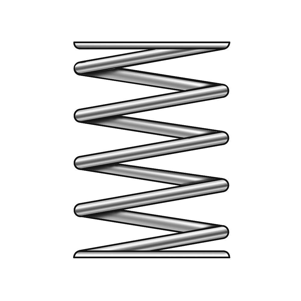 Compress Spring, 1 1/2x0.042 In, PK5