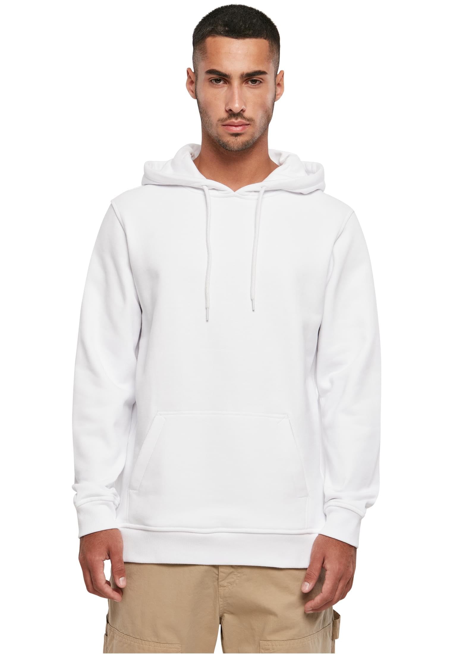 Build Your Brand By215-ultra Heavy Regular Hoody Felpa con Cappuccio Uomo (Pacco da 1)
