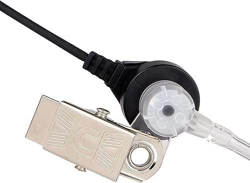 Miniatura 14 de Retevis Auricular de radio, tubo acústico adicional y auriculares de silicona suave (5 pares), para RT22 RT21 H777, compatible con radio