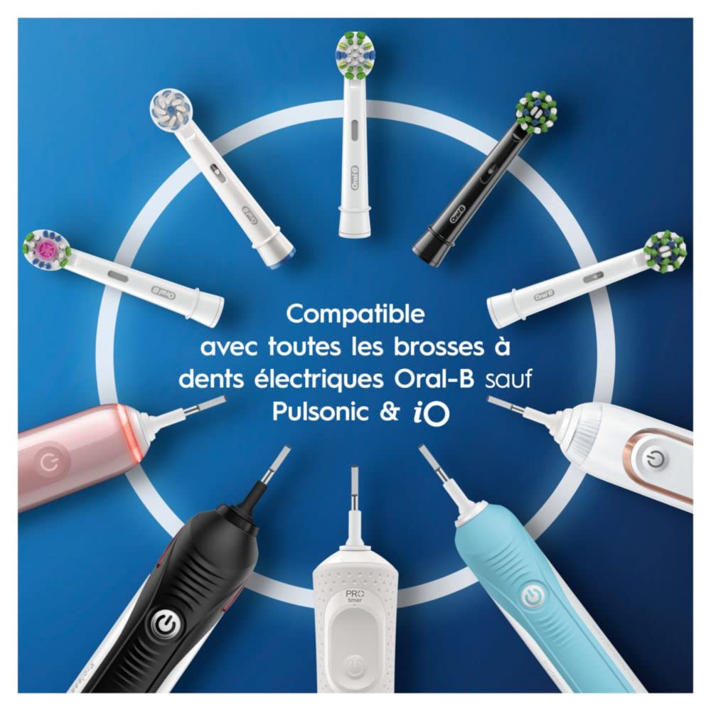 Oral-B FFU CleanMaximizer - Cabezales para cepillo de dientes (10 unidades, 3D, blan