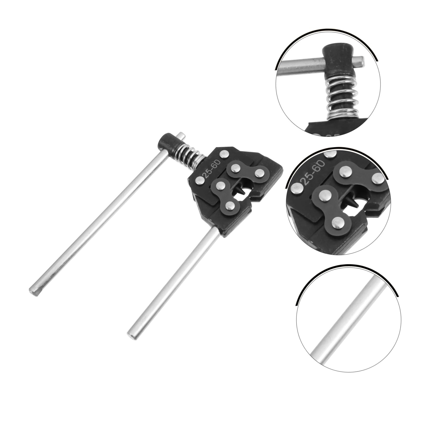 SUPVOX 1pieza Herramienta De Reparación De Cadena para Bicicletas y Motocicletas Desmontador De Eslabones Diseño Ergonómico Herramienta y Reutilizable para Mantenimiento De Cadenas