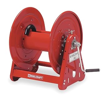 Reelcraft CA38112 M Heavy Duty Hand Crank Hose Reel, 200 Water Hose Not Included