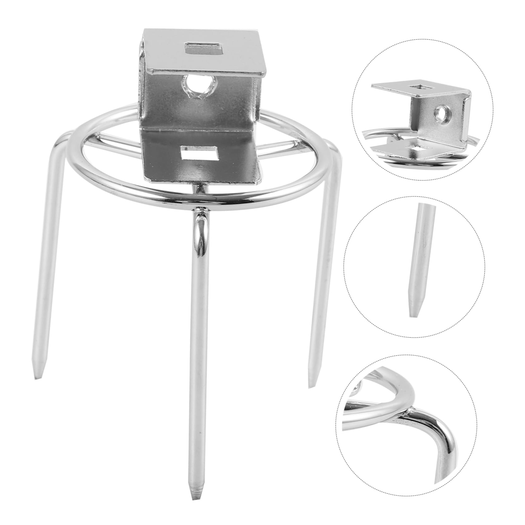 BESPORTBLE 10pezzi Forchette Rotative Acciaio Inossidabile Per Arrosto Di Pollo e Pesce Utensili Per Bbq e Cucina Per Grigliate e Cottura Al Forno