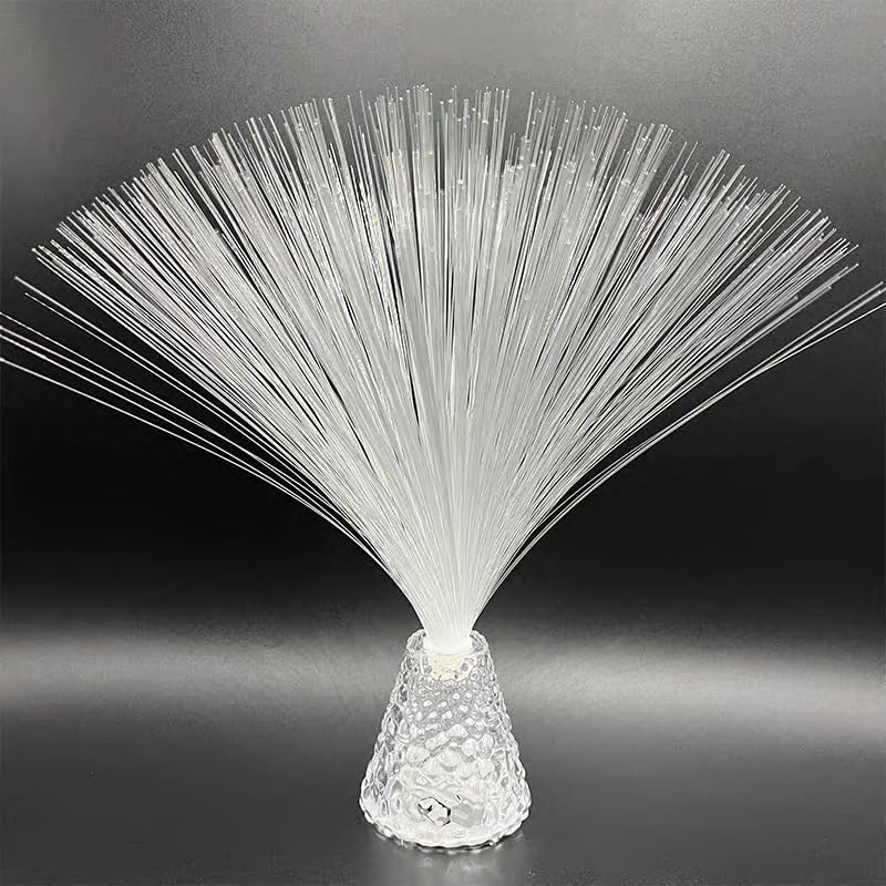 14 inch Fiber Optic Mood Novelty Lamps Lighting Lite with Color-Changing Crystals Base 1