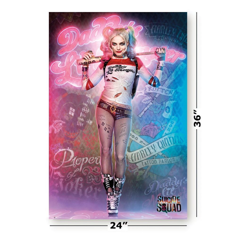 Amazon.com: POSTER STOP ONLINE Suicide Squad - Movie Poster/Print