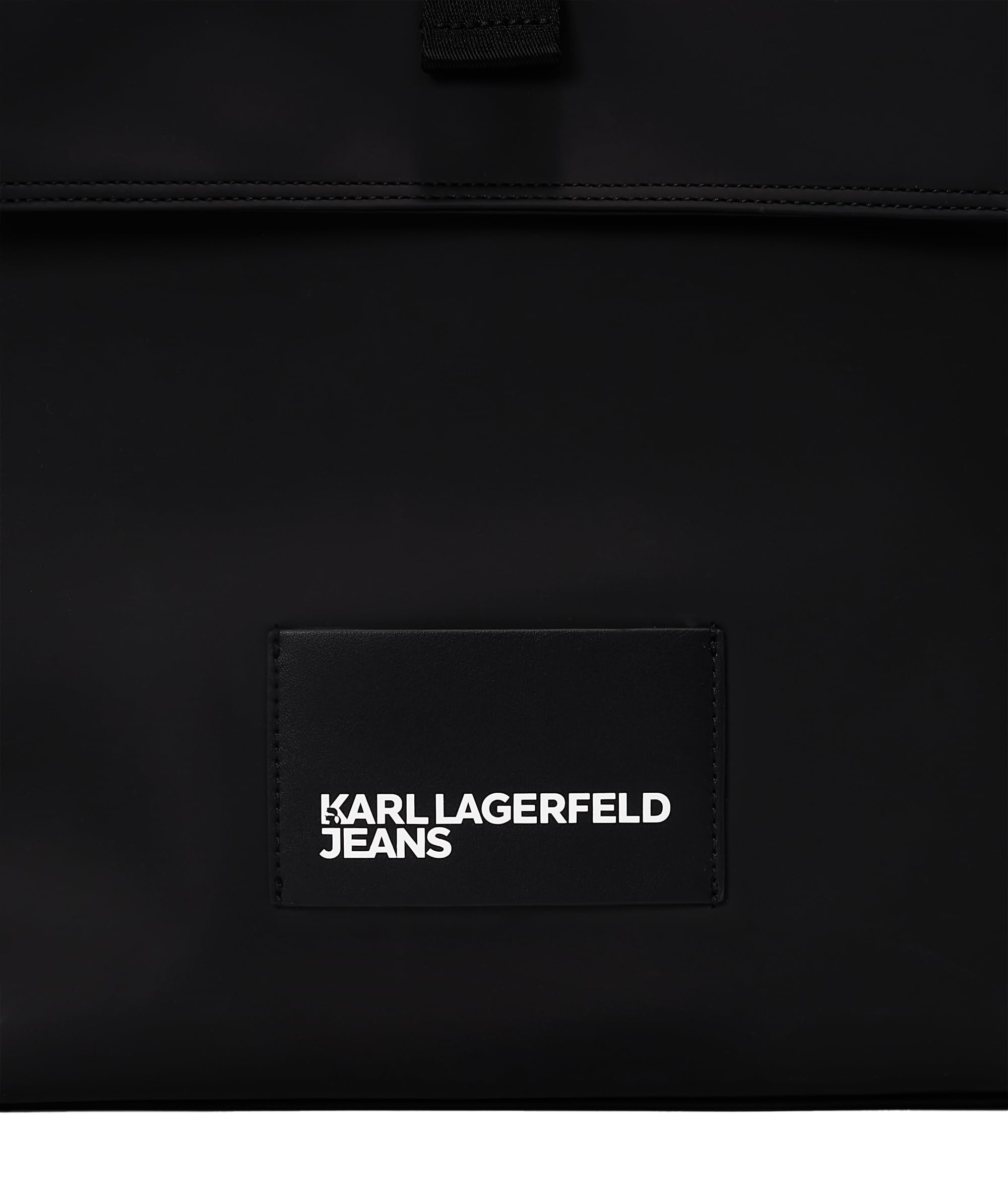 Karl Lagerfeld Jeans Homme Roll Top Tote Black One size