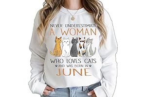 June Birth Month Cat Lover Shirt
